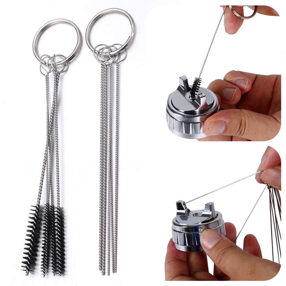 Bộ 5 Dụng Cụ Vệ Sinh Bộ Chế Hòa Khí Xe Hơi Bằng Thép Không Gỉ