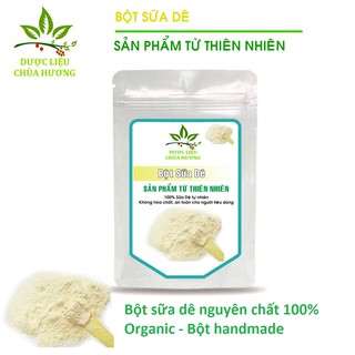 100Gr Bột sữa dê nguyên chất 100% Organic Đắp Mặt Trắng Da Handmade