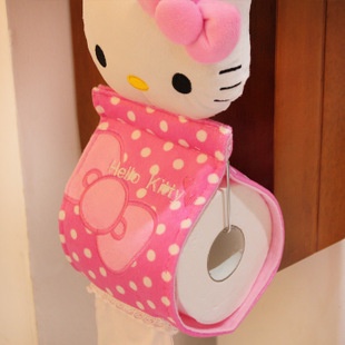 Hộp Đựng Khăn Giấy Hình Mèo Kitty Xiaoduojiju