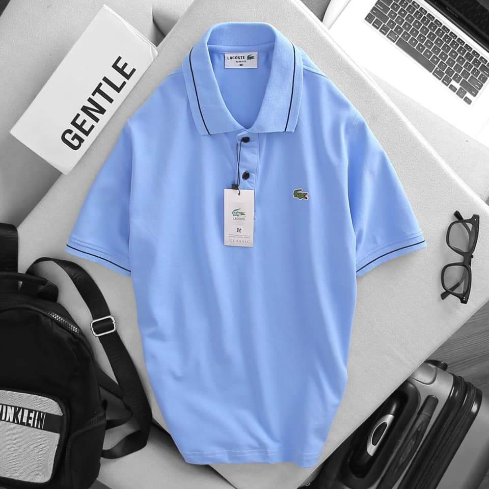 Áo thun POLO nam,Cổ viền, áo thun nam ngắn tay thêu Cá Sấu,trẻ trung năng động | BigBuy360 - bigbuy360.vn