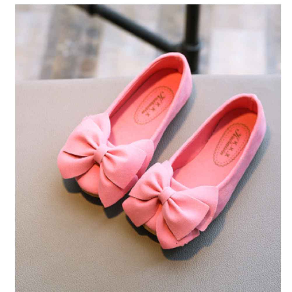 Giày Lười Mềm Mại Kiểu Dáng Công Chúa Đáng Yêu Cho Bé Gái