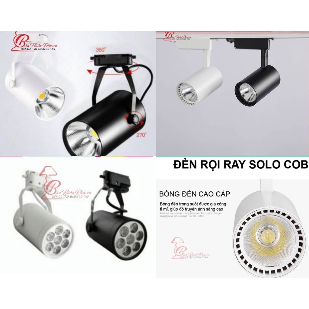 Đèn Led Rọi Ray Trang Trí ĐÈN TRANG TRÍ GIÁ BUÔN Với Vỏ Bằng Nhôm Sơn Tĩnh Điện Thiết Kế Đế Đèn Xoay 360 Độ