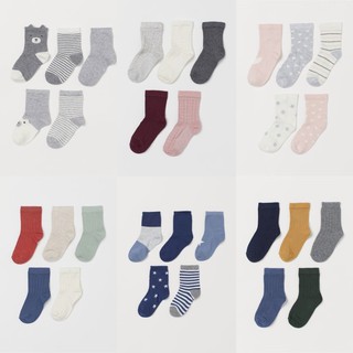 [AUTH] Set 5 đôi tất H&M Authentic cho bé trai bé gái