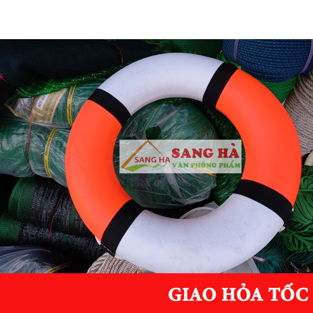 Phao xốp cứu hộ, Phao xốp bơi tròn bằng xốp cao cấp dùng trong cứu hộ, cứu sinh - 1 Đổi 1 Hàng lỗi