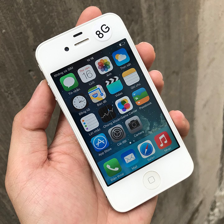[Sỉ] Điện thoại iPhone 4S 16Gb bản Quốc Tế nghe gọi lắp sim-Bảo hành 5 tháng