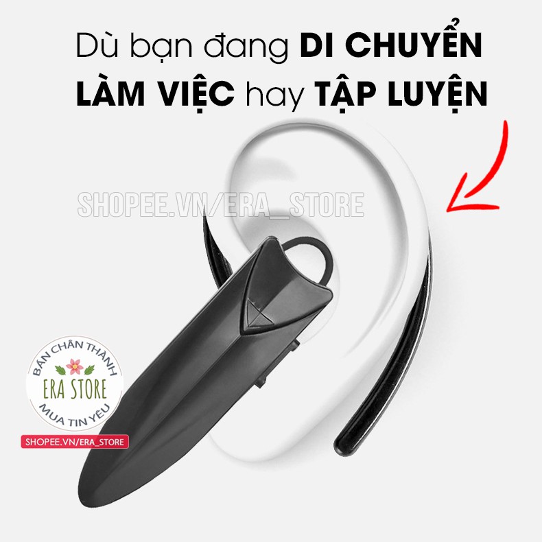 Tai Nghe Bluetooth KUULAA Chơi Nhạc Và Nghe Nhận Cuộc Gọi Cực Tốt Pin Trâu Kết Nối Xa Tới 10m (Loại Chất Lượng Tốt)