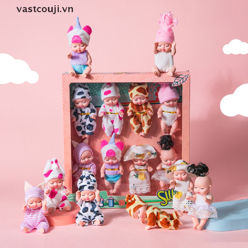 1 Búp Bê Em Bé Đang Ngủ Dễ Thương Dùng Làm Quà Tặng