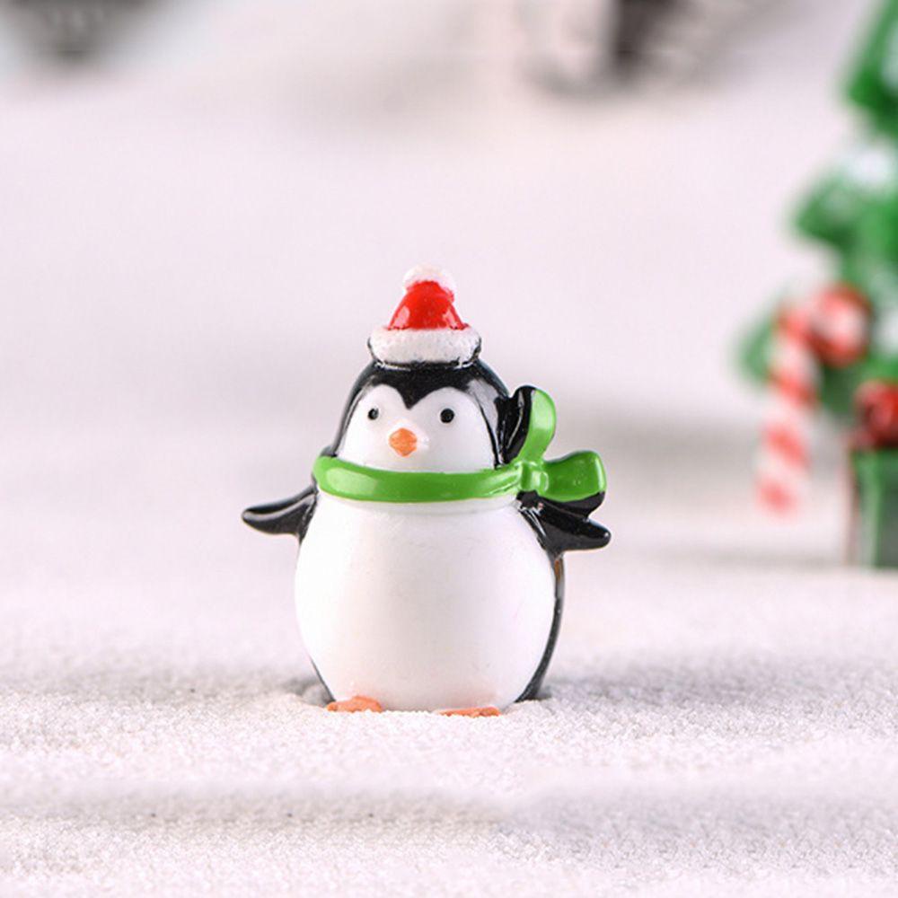 CONOPERY Mô Hình Chim Cánh Cụt Trang Trí Chậu Cây Bonsai Giáng Sinh