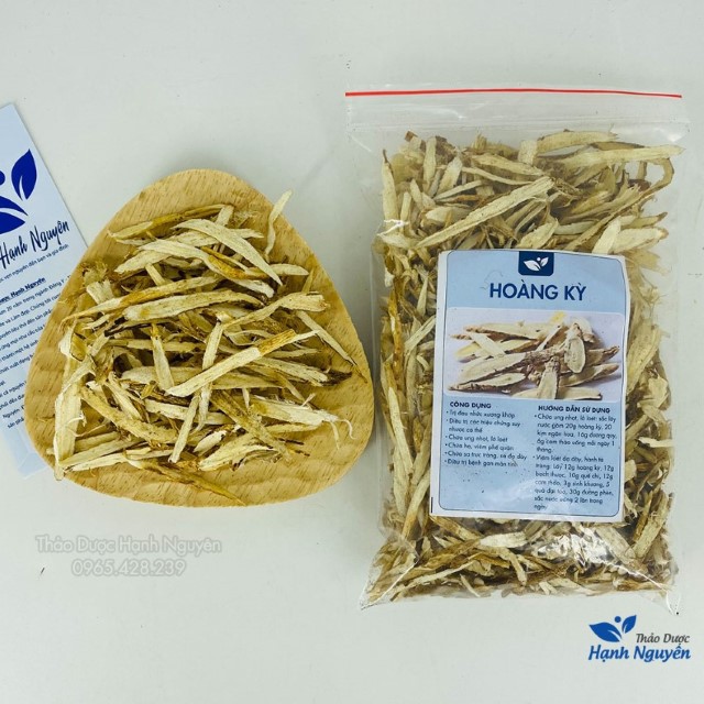 Hoàng Kỳ Lát Mỏng 1kg (Trà Bổ Thận, Ăn Ngon)