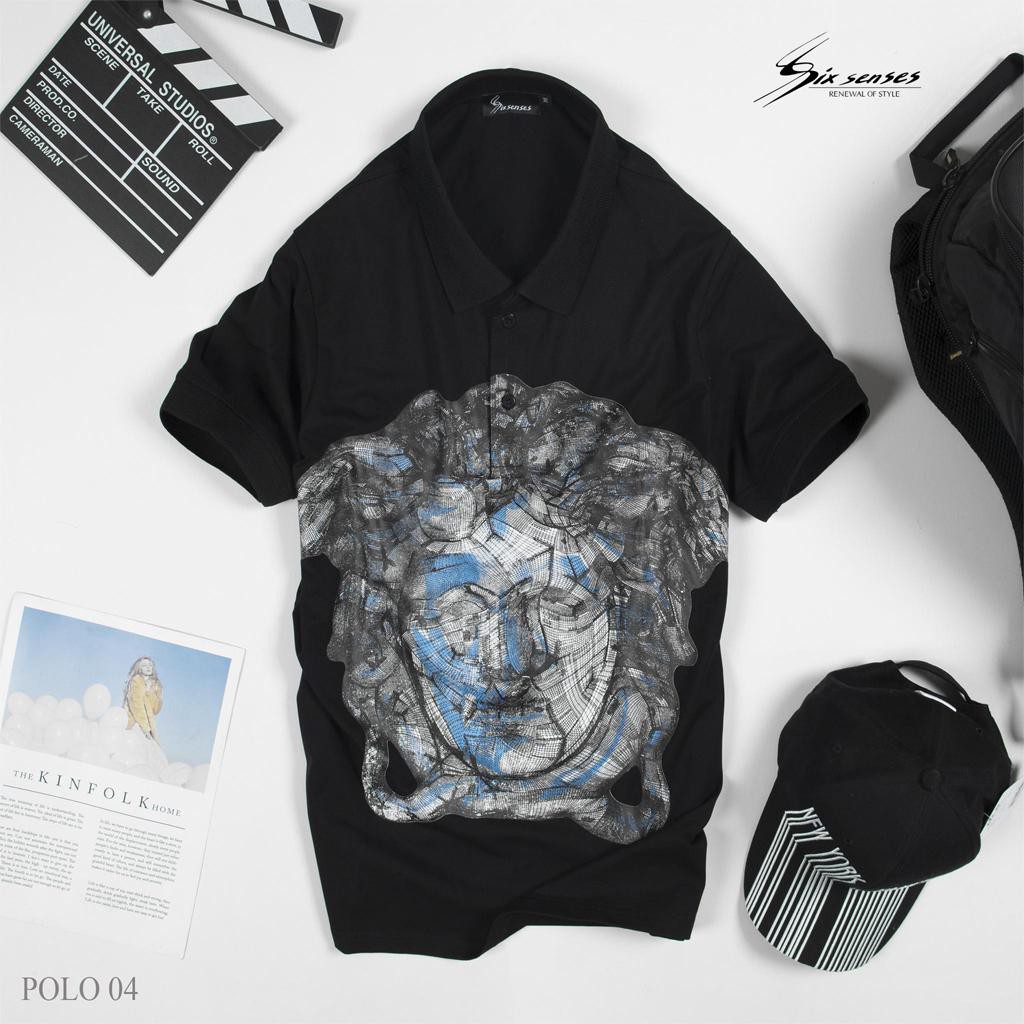 Áo thun nam cổ bẻ  POLO 04 CAO CẤP Chất thun cotton 100 co giãn