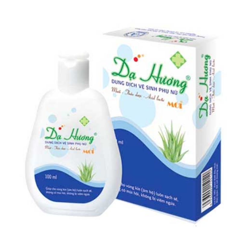 Dung dịch vệ sinh Phụ nữ Dạ Hương - Hương Aloe 100ml .