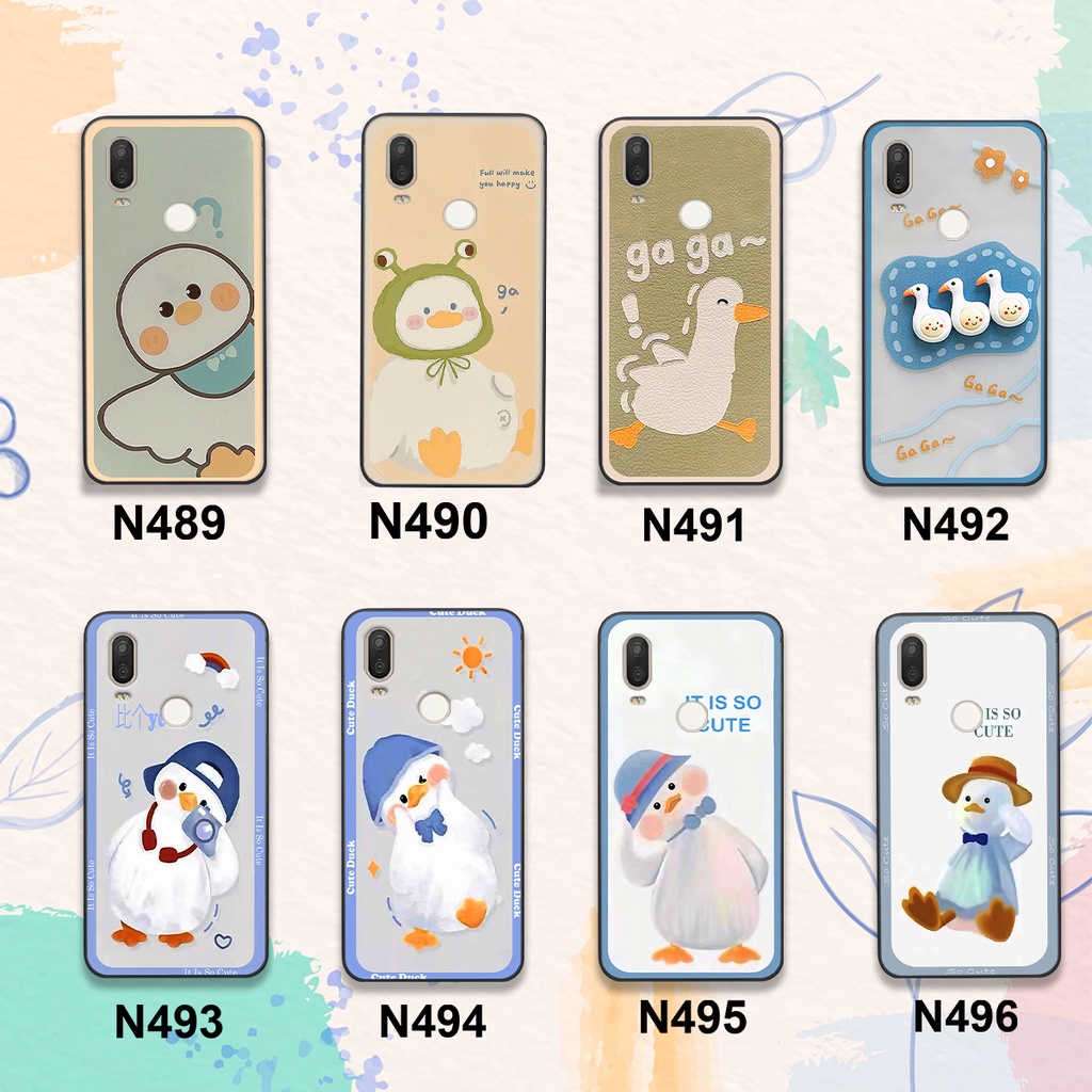 Ốp Vsmart Active 1 / Active 1 Plus / Active 1+ bộ hình cute dễ thương gấu thỏ xinh xắn vẽ tay lạ mắt