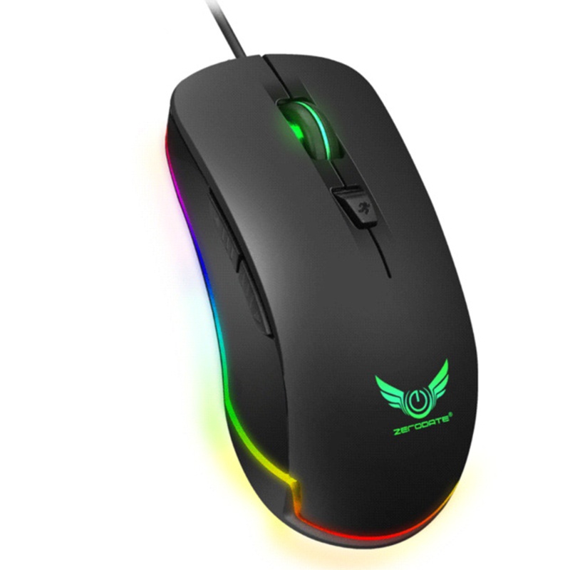 Chuột Quang Chơi Game 4800 DPI Tốc Độ Cao Có Dây