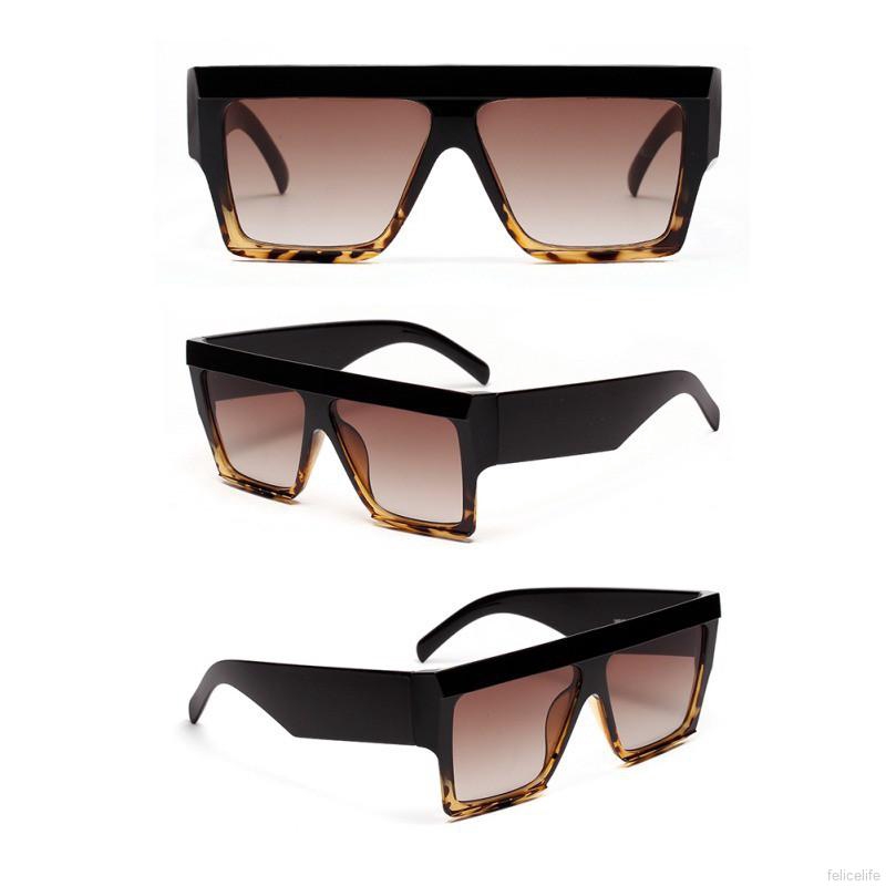 Kính râm nữ gọng nhựa PC tròng vuông nhiều màu | BigBuy360 - bigbuy360.vn