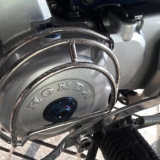 Inox bảo vệ lốc máy kiểng