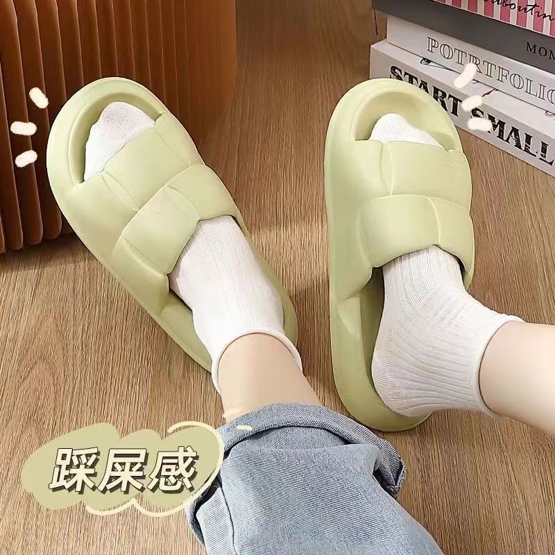 Dép Đi Trong Nhà Đế Mềm Chống Trượt Phong Cách Mùa Hè Mới Dành Cho Nữ