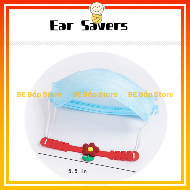 Dây Đeo Khẩu Trang Mở Rộng Bảo Vệ Tai Giảm Đau Cho Bé - Bố Bắp Store
