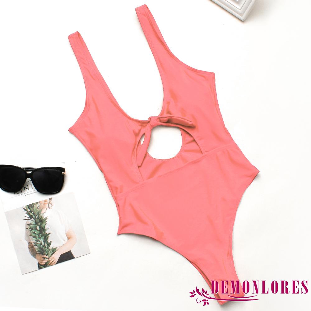 Đồ Bơi Một Mảnh Cổ Chữ V Khoét Sâu Gợi Cảm Cho Nữ