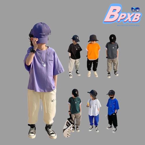 Áo thun tay ngắn BXPB mùa hè họa tiết đơn giản có 7 màu cho bạn lựa chọn