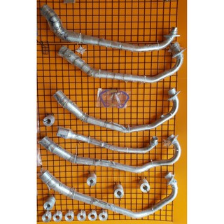 Cổ pô 2 khúc mẫu inox 304 các loại xe