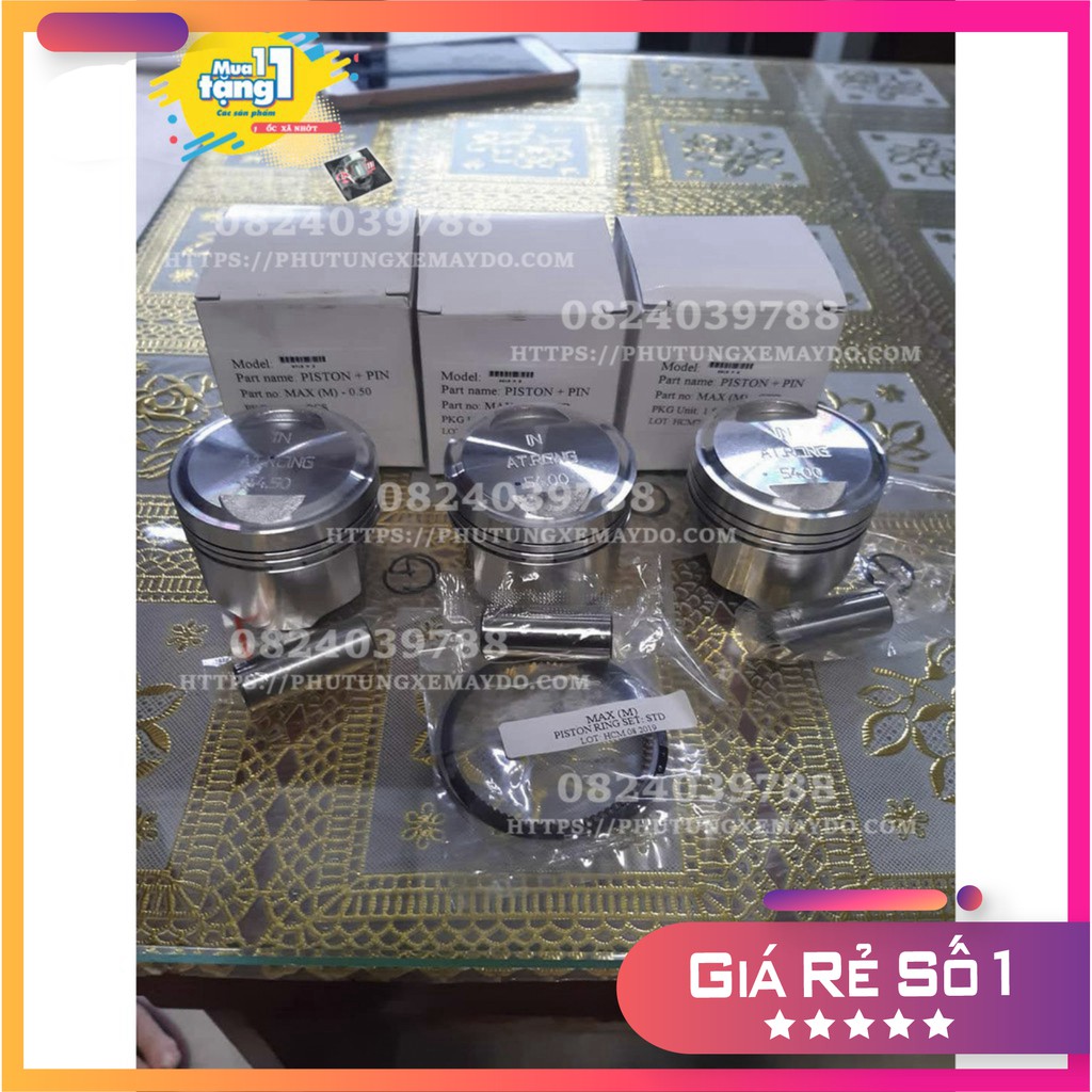 PISTON 54 ĐẦU CAO LÒ [siêu rẽ]