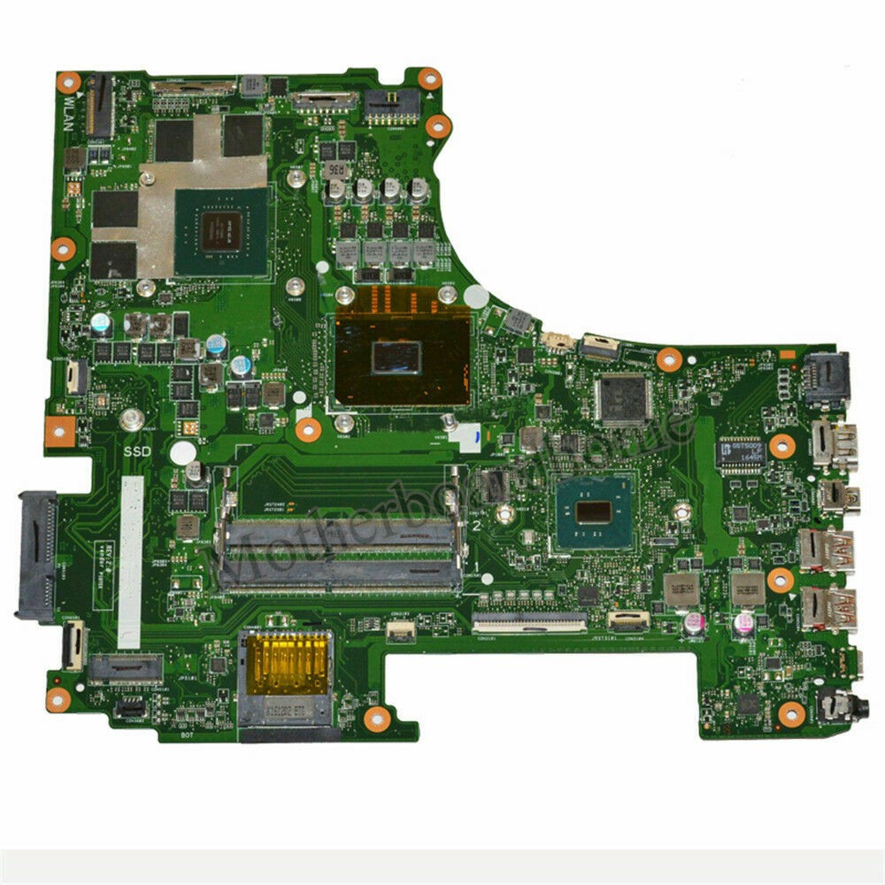 Main ASUS gl753vd gl753ve gl753 cpu i7-7700hq vga gtx1050