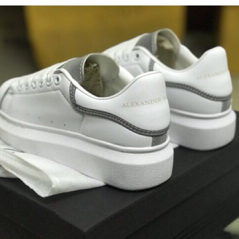 Giày Sneaker MCQueen 💖𝐅𝐑𝐄𝐄𝐒𝐇𝐈𝐏💖 MCQ Phản Quang Dây Lụa Cao Cấp Full Box Full Bill