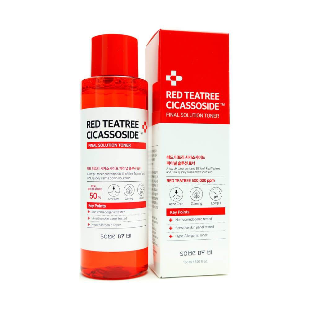 [ĐỎ] Nước hoa hồng Some By Mi Red Tea Tree Cicassoside Final Solution Toner 150ml