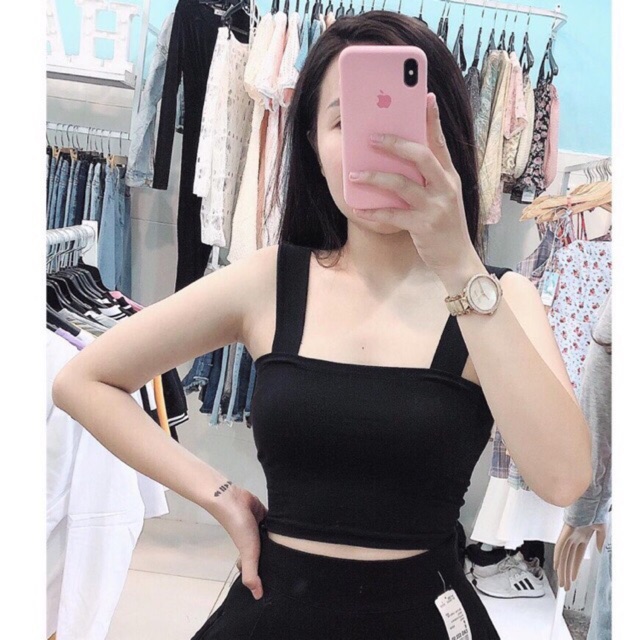 [SIÊU HOT]Áo 2 dây bản to chất thun lạnh cao cấp siêu đẹp_Kèm ảnh thật +Video sản phẩm | BigBuy360 - bigbuy360.vn
