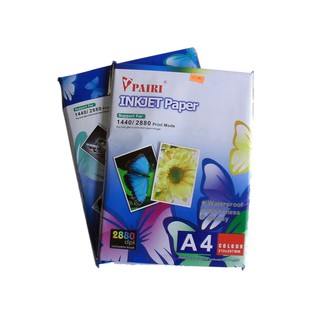 Combo 5 xấp giấy thuốc pairi 128g khổ a4