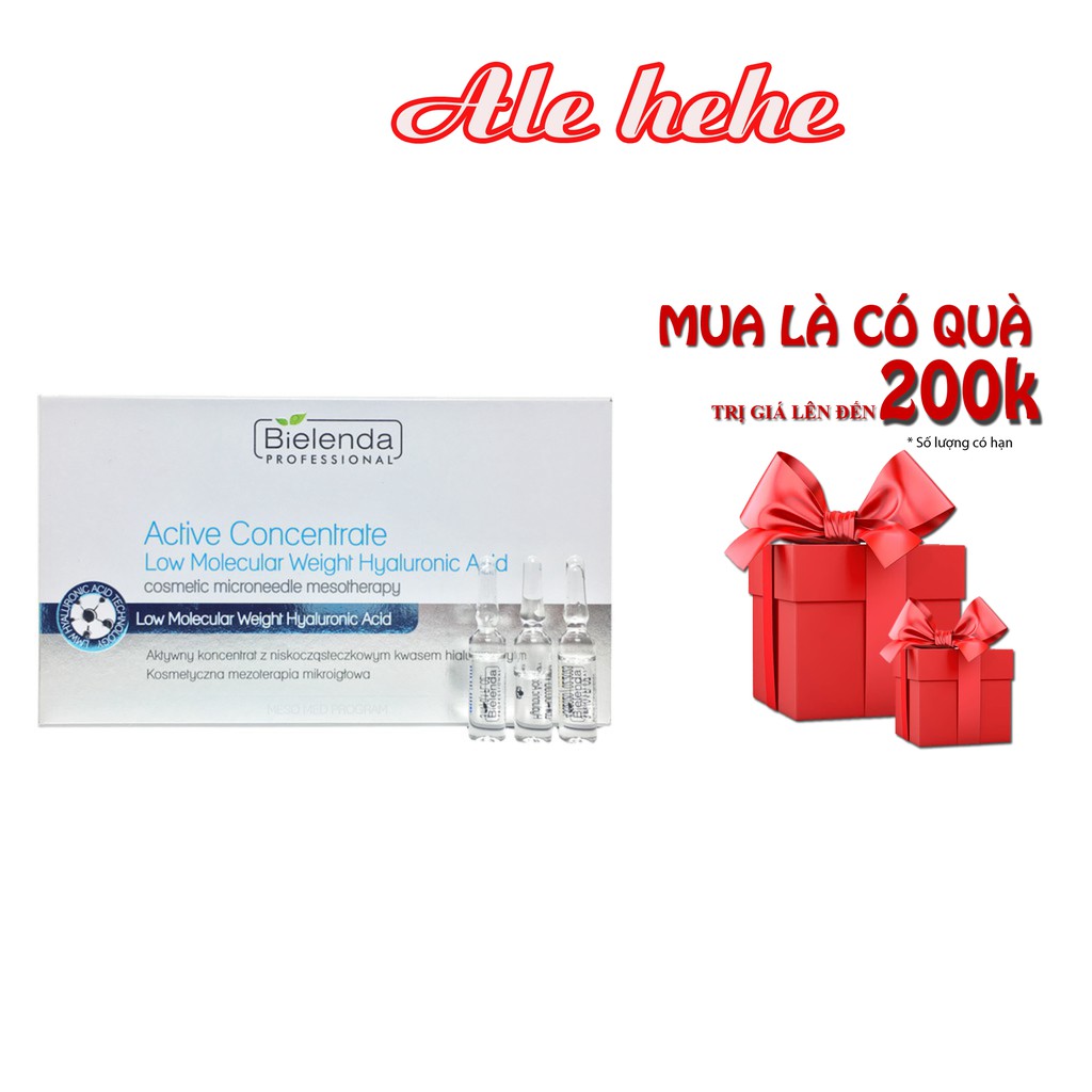 Tế Bào Gốc Dành Cho Da Bị Tổn Thương Do Lăn Kim Cho Da Khô Thiếu Ẩm Thiếu Mịn Màng Bielenda 3ml x 10 Ống - Alehehe Shop