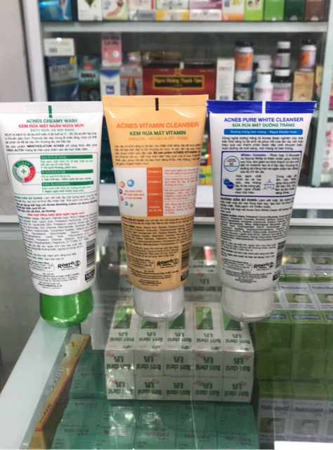SỮA RỬA MẶT ACNES 100g