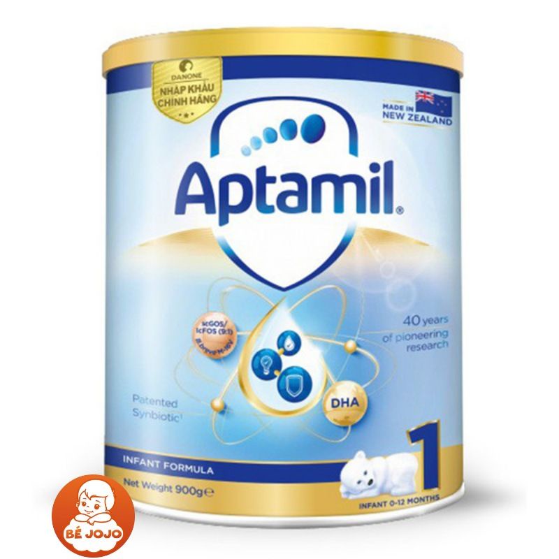 Sữa Aptamil New Zealand Số 1 Hộp 900g