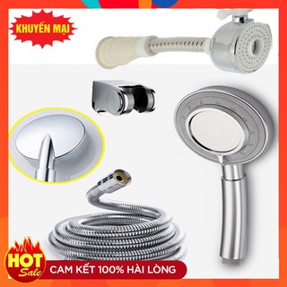 Sen tắm Đầu vòi hoa sen tăng áp 3 chế độ nước kèm đầu vòi tăng áp 2 chế độ nước VHS11-DV03