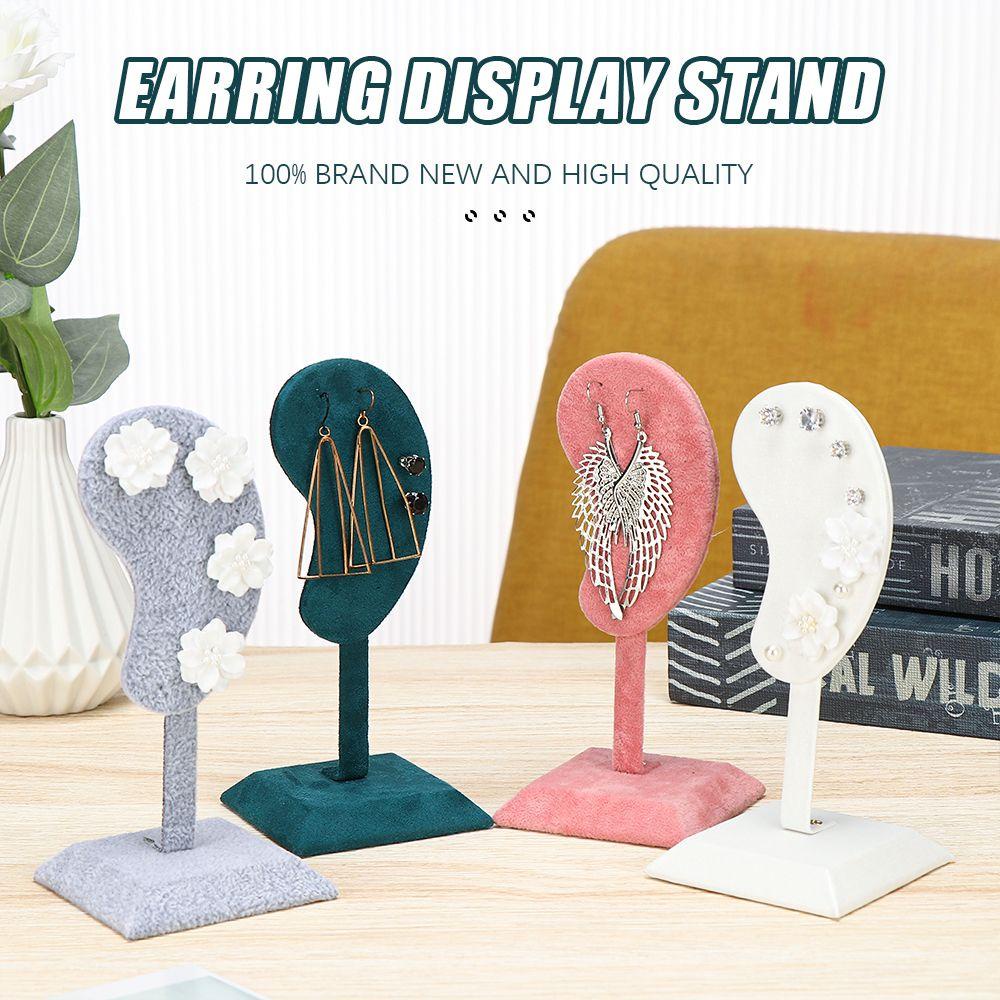 Giá Treo Trang Sức Bằng Sợi Micro Hình Đôi Tai Độc Đáo