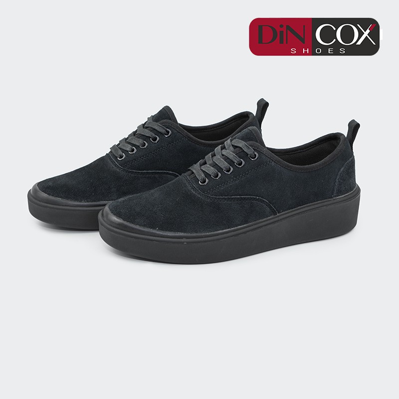 [Hà Nội] DINCOX Shoes Giày Thể Thao Da Lộn D28 Đen