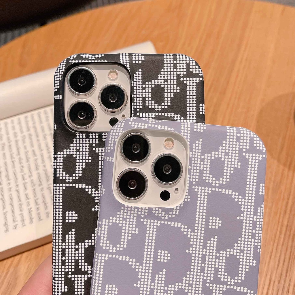 Ốp Điện Thoại Da Thời Trang Cho iPhone14Max 13promax 12 11 xsmax xr xs