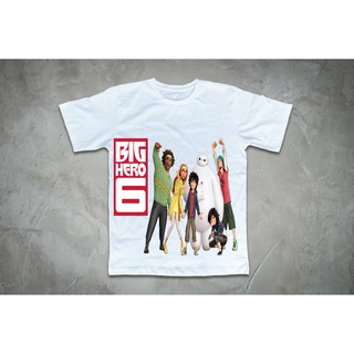 Áo thun in hình Biệt đội Big Hero 6 đẹp