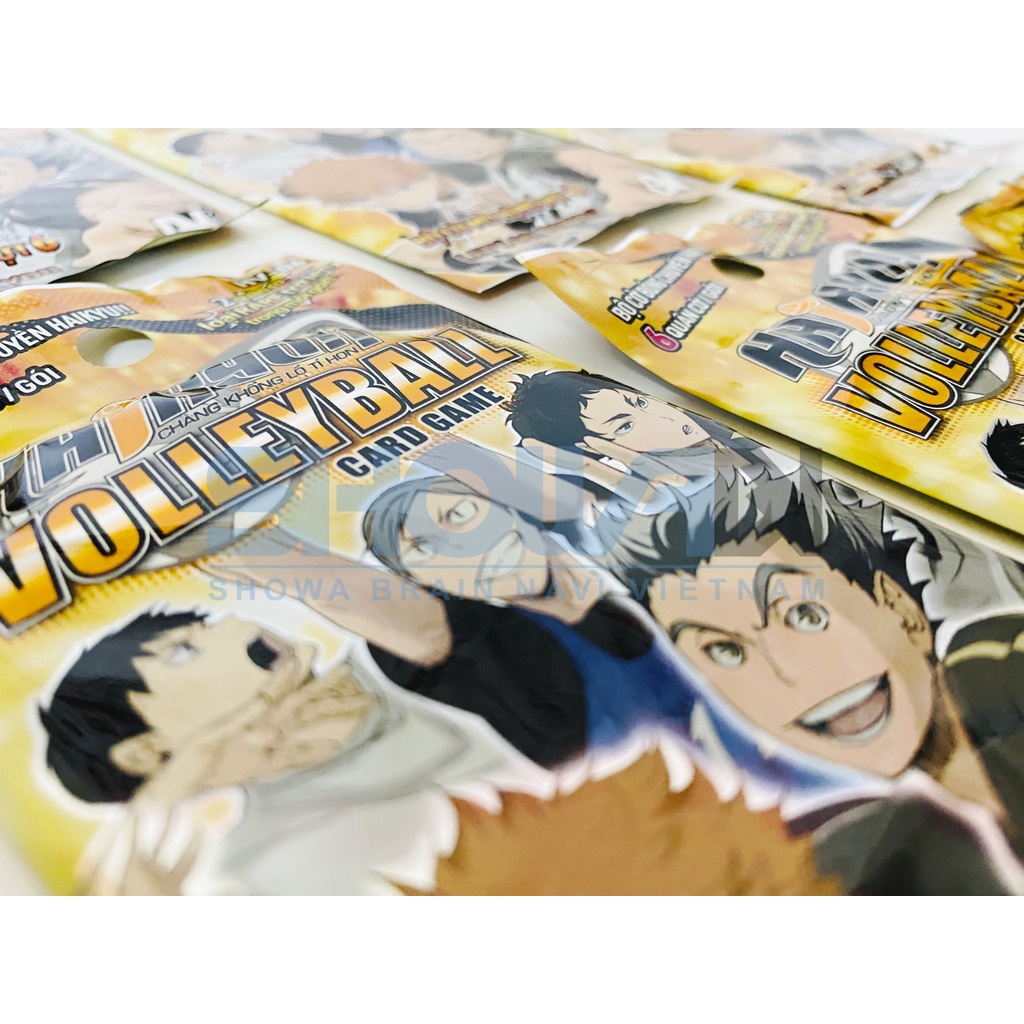 Bộ cờ bóng chuyền Haikyu - Gói mở rộng HV-06 - Let's Go Tokyo - 1 gói/6 quân cờ