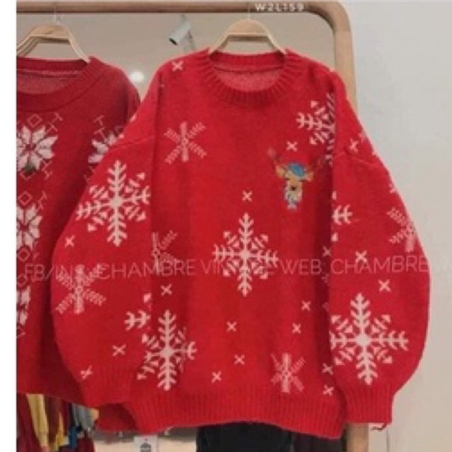 Áo len hoạ tiết Hàn siêu xinh!!!