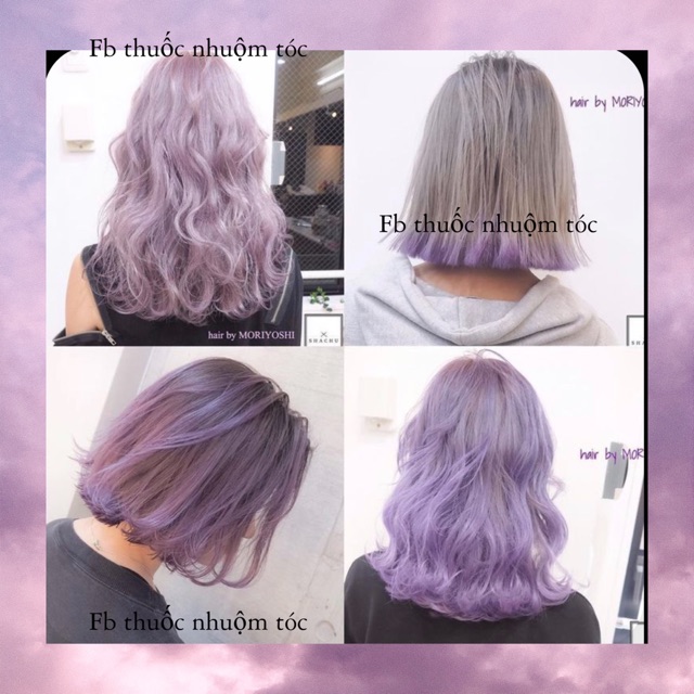 [SALE 30%] THUỐC NHUỘM TÓC THỜI TRANG #TÍM_KHÓI TREND 2020 ❌ | BigBuy360 - bigbuy360.vn