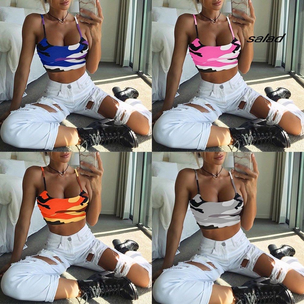 Áo Hai Dây Họa Tiết Rằn Ri Gợi Cảm Cho Nữ