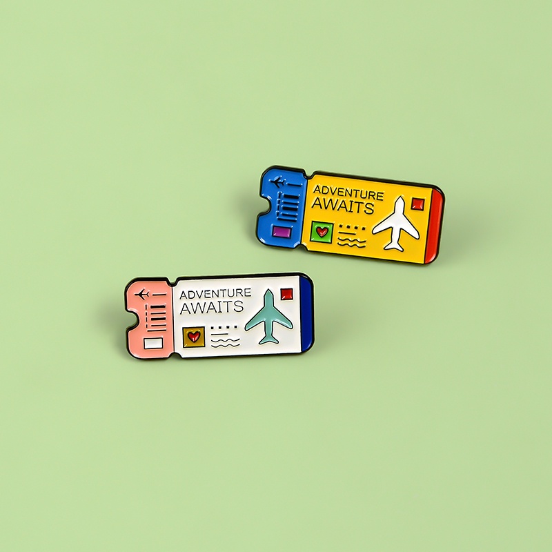 Ghim Cài Áo Hình Lá Bài Phiêu Lưu Du Lịch Dành Cho Nam Nữ