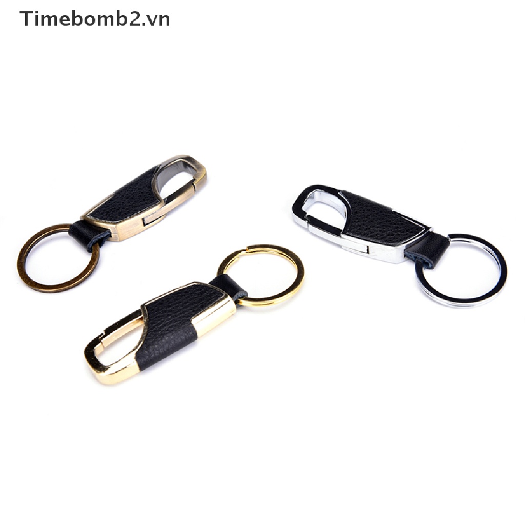 2 Móc Khóa Da Và Kim Loại Sáng Tạo Cho Nữ