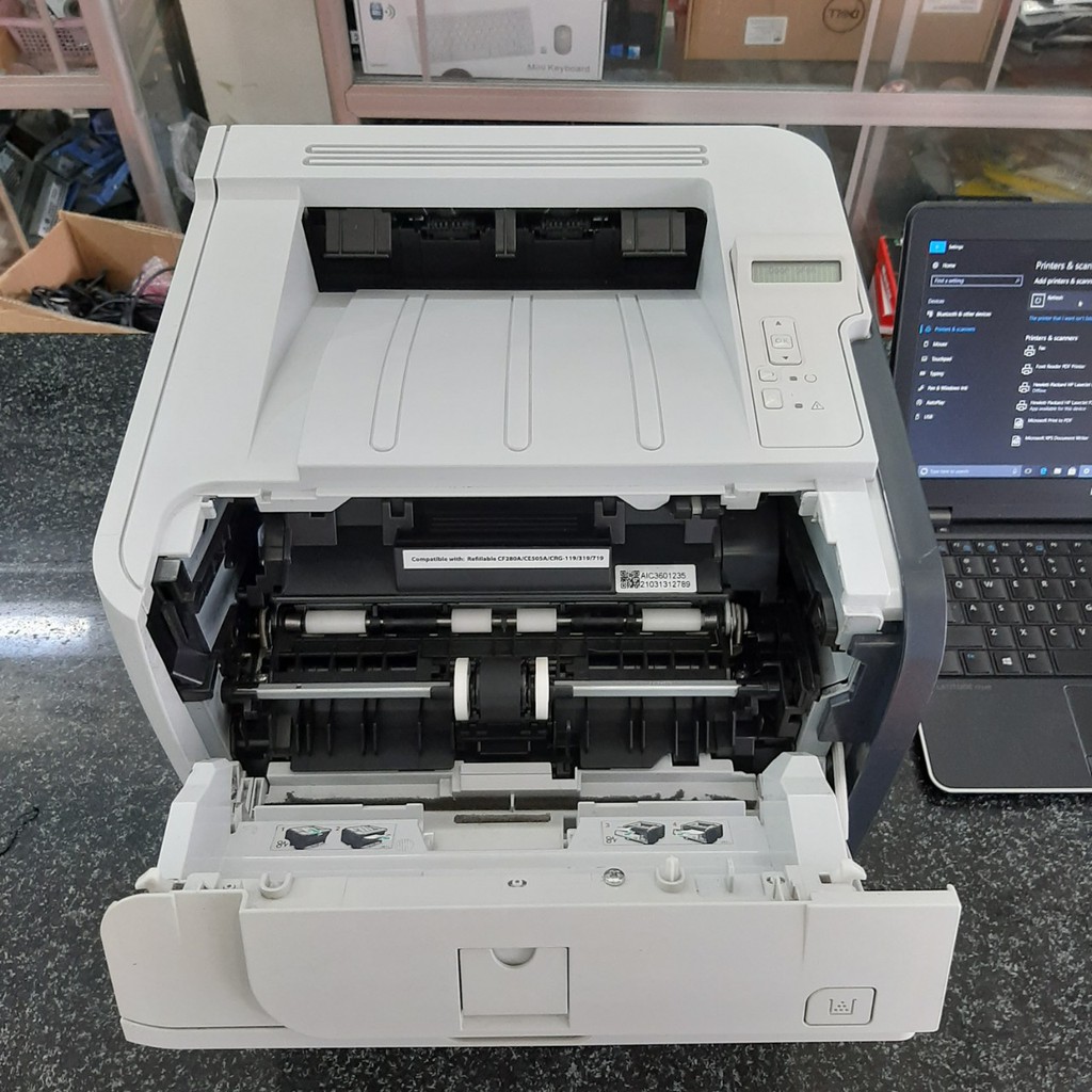 Máy in HP P2055d : in laser, in đảo mặt tự động, sử dụng cho văn phòng vừa và nhỏ, nhà dân.