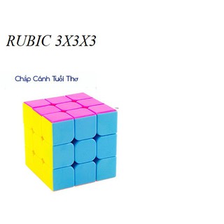ĐỒ CHƠI RUBIK MIX 6 MÀU 3X3X3