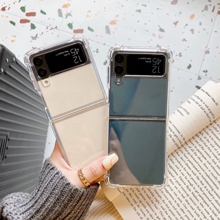 Ốp lưng dẻo trong suốt cho Samsung Z Flip 4 5G cao cấp chống sốc