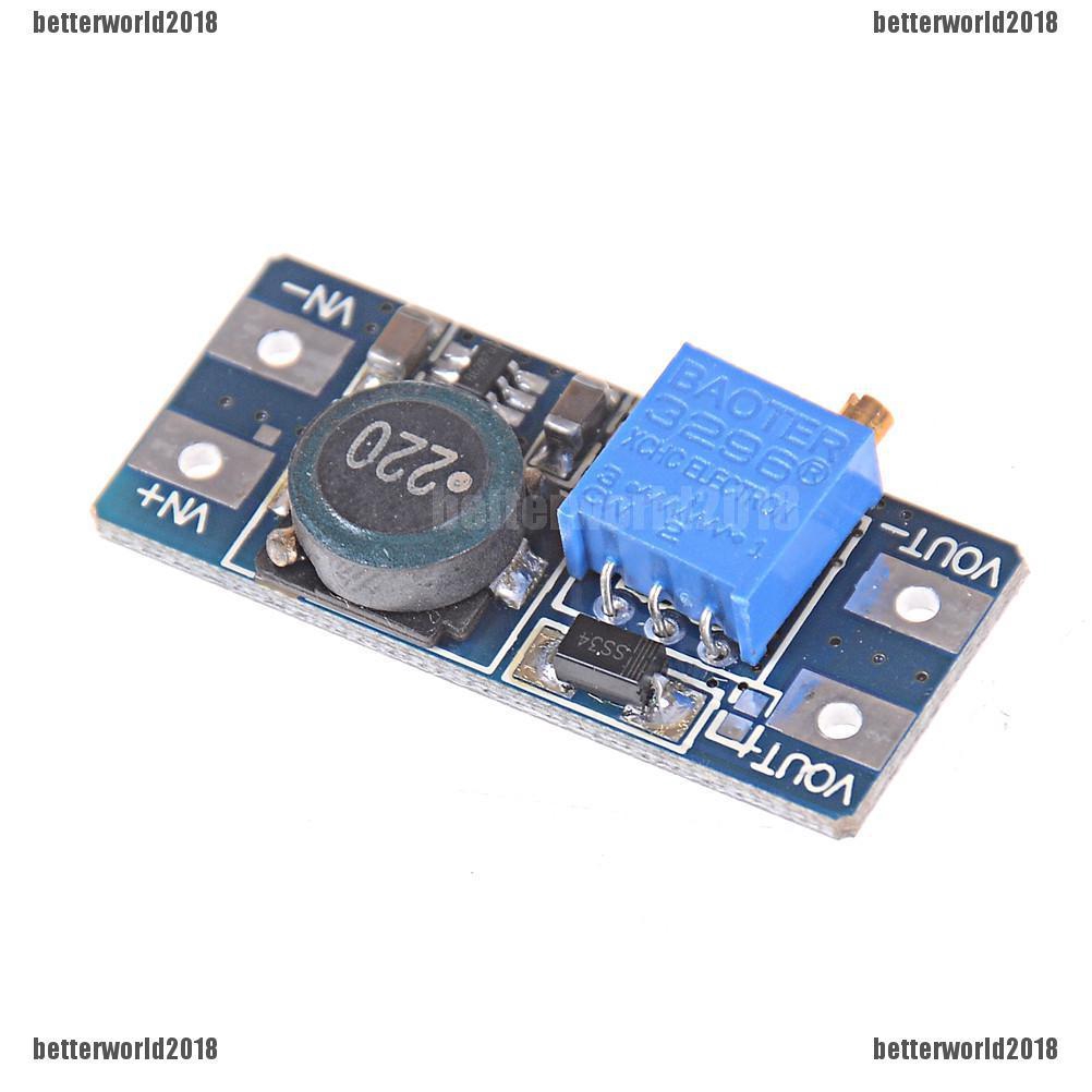 Bảng Mạch Tăng Áp DC 2-24V Sang DC 5-28V Cho Nguồn Điện 2A