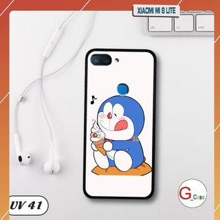 Ốp lưng nhám viền dẻo Xiaomi Mi 8 Lite in hình