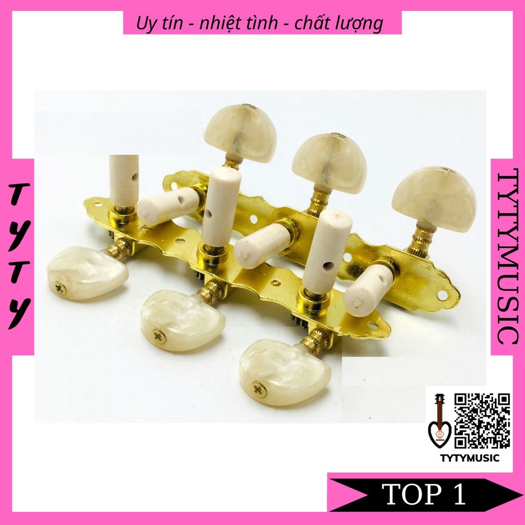 Khóa Đàn Guitar Classic Nhập Khẩu Cao Cấp [tặng kèm ốc vít] TYTYmusic